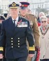 Mystery after uninvited 'fake' admiral joins Remembrance25