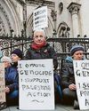 Palestine Action is not a terrorist group and ban is unlawful, court rules11