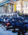 Yes, Muslims can pray in public here but it's a bad idea10