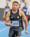 16-jarige Micha Africa in 100 m in Afrika-jeugspele 16-jarige Micha Africa in 100 m in Afrika-jeugspele11