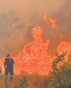 Wildfire burns Chamonix, others5