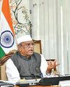 Guv stresses on health & edu in tribal areas Guv stresses on health & edu in tribal areas