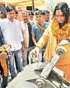 Balmukund Acharya launches ₹84 lakh road works in ward 13
