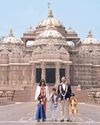 US V-P’s India tour begins with Akshardham visit US V-P’s India tour begins with Akshardham visit
