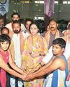 DIYA KUMARI IN KOTA 'Raj proud to host nat’l competition in Kota' DIYA KUMARI IN KOTA 'Raj proud to host nat’l competition in Kota'