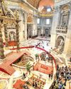 Inside elaborate farewell before Pope Francis' funeral today Inside elaborate farewell before Pope Francis' funeral today