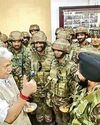 L-G Sinha visits shelling-hit villages of Jammu & Kashmir27