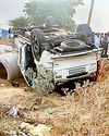Speeding SUV collides with bike, kills 4 in Kaladera Speeding SUV collides with bike, kills 4 in Kaladera