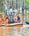 TORRENTIAL RAINS SWELL NETHRAVATHI RIVER