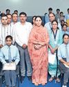 Hope, not despair, leads to success: Diya Kumari uplifts students