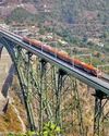 Air travellers vying to click Chenab bridge picture16