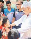 GS Shekhawat meets citizens, felicitates athletes in Jodhpur28