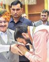 JP Nadda, Pradhan, Nayab among others listen to PM's 'Mann ki Baat'17