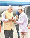 VICE PRESIDENT IN KERALA FOR 2-DAY VISIT Dhankhar to offer prayers at Guruvayoor temple11