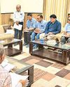Shekhawat reviews water projects, flags canal delay First India Jaipur