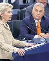 Rowdy scenes in Strasbourg as von der Leyen rebukes Orbán