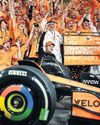 Norris holds nerve to end McLaren's long wait for team title