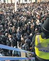 Crowds throng Birmingham city centre for non-existent fireworks