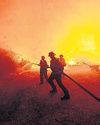 Firefighters Battle to Keep Control of New Wildfire North of LA