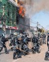 Two dead after protests calling for return of Nepal's monarchy end in violence Two dead after protests calling for return of Nepal's monarchy end in violence44