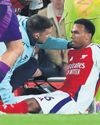 Saka brings house down but Gabriel's injury casts shadow Saka brings house down but Gabriel's injury casts shadow61