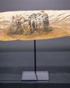 Dutch museum puts illustrated, 200-year-old condom on display Dutch museum puts illustrated, 200-year-old condom on display