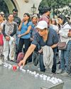 Crash vigil Gujaratis in UK mourn victims of air tragedy24