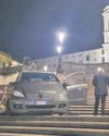 Short cut to work? Driver is not first to hit step trouble38