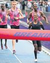 Kipyegon off the pace in Parisian anticlimax56