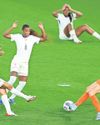 Cascarino's fast double takes France top and denies Netherlands50