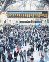 Rail travel to cities tops pre-Covid levels but rush hour crowds ease The Guardian