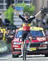 Alaphilippe Celebrates Victory...Then Discovers Wellens Won Long Before The Guardian
