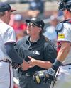 Major League Baseball's first female umpire says 'the dream came true'37
