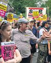Party leaders told to end 'pernicious' rhetoric fuelling anti-migrant rallies3