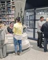 Warsaw's 'express' library tries to get commuters off their phones The Guardian