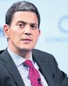 Aid cuts add to economic instability, says David Miliband61