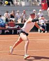 Jones shows mettle but cannot get past gatekeeper Bouzkova Jones shows mettle but cannot get past gatekeeper Bouzkova49