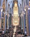 ‘Divine contruction’: faithful praise Gaudí as pope blesses Sagrada Família’s tallest tower ‘Divine contruction’: faithful praise Gaudí as pope blesses Sagrada Família’s tallest tower36