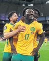 Inspired Irankunda and defiant Beach get Australia flying56