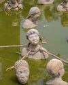 Clay heads remember those lost to slavery