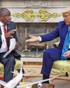 Trump card Ramaphosa earns praise for keeping his cool Trump card Ramaphosa earns praise for keeping his cool
