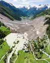 How a tiny village was engulfed by a mountain How a tiny village was engulfed by a mountain
