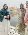 ANANYA PANDAY VISITS GOLDEN TEMPLE WITH MOTHER AND SISTER