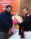 KARTIKEYA SHARMA CALLS ON BJP WORKING PRESIDENT NITIN NABIN10