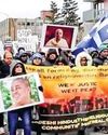 Canadian Hindus protest outside Bangladeshi Consulate in Toronto