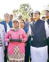 Chouhan visits Drone Didi