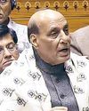 Constitution not gift of a single party: Rajnath