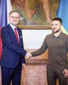 Zelenskyy meets Czech PM for defence needs