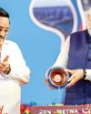 PM CREDITS AMBEDKAR FOR SHORING UP INDIA'S WATER RESOURCES