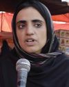 Mahrang Baloch accuses Pakistani authorities of harassing Dalbandin residents